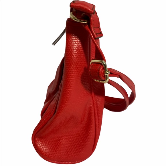 Liz Claiborne red purse pre-owned - Picture 3 of 14